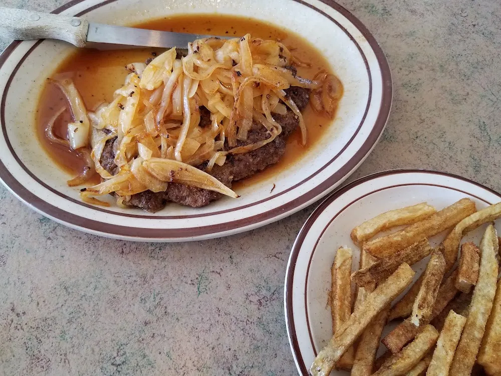 Chopped Steak with Onions