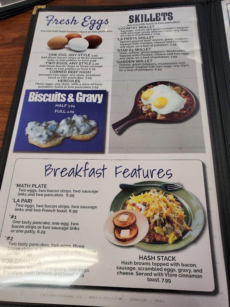 Star 63 Menu image 4